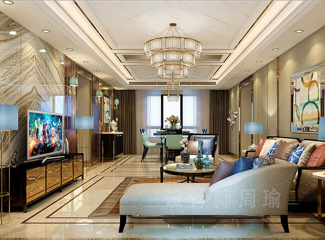 鸡巴操美女色欲视频世纪江尚三室两厅168平装修设计效果欣赏